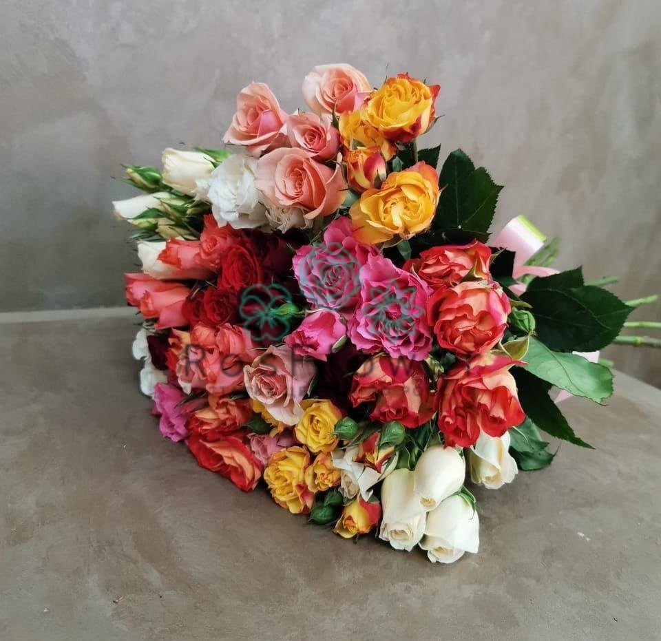 Букет цветов из: Розы в Сынково