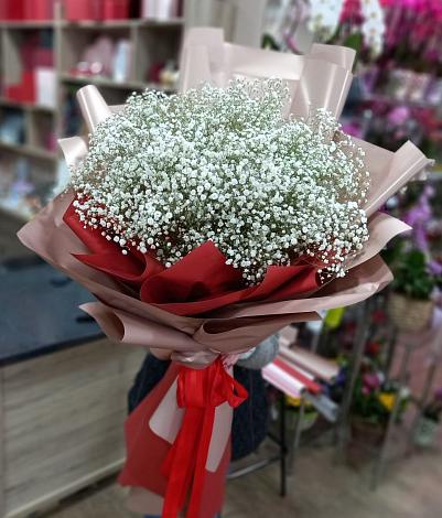 Букет цветов из: Гипсофила в Сынково