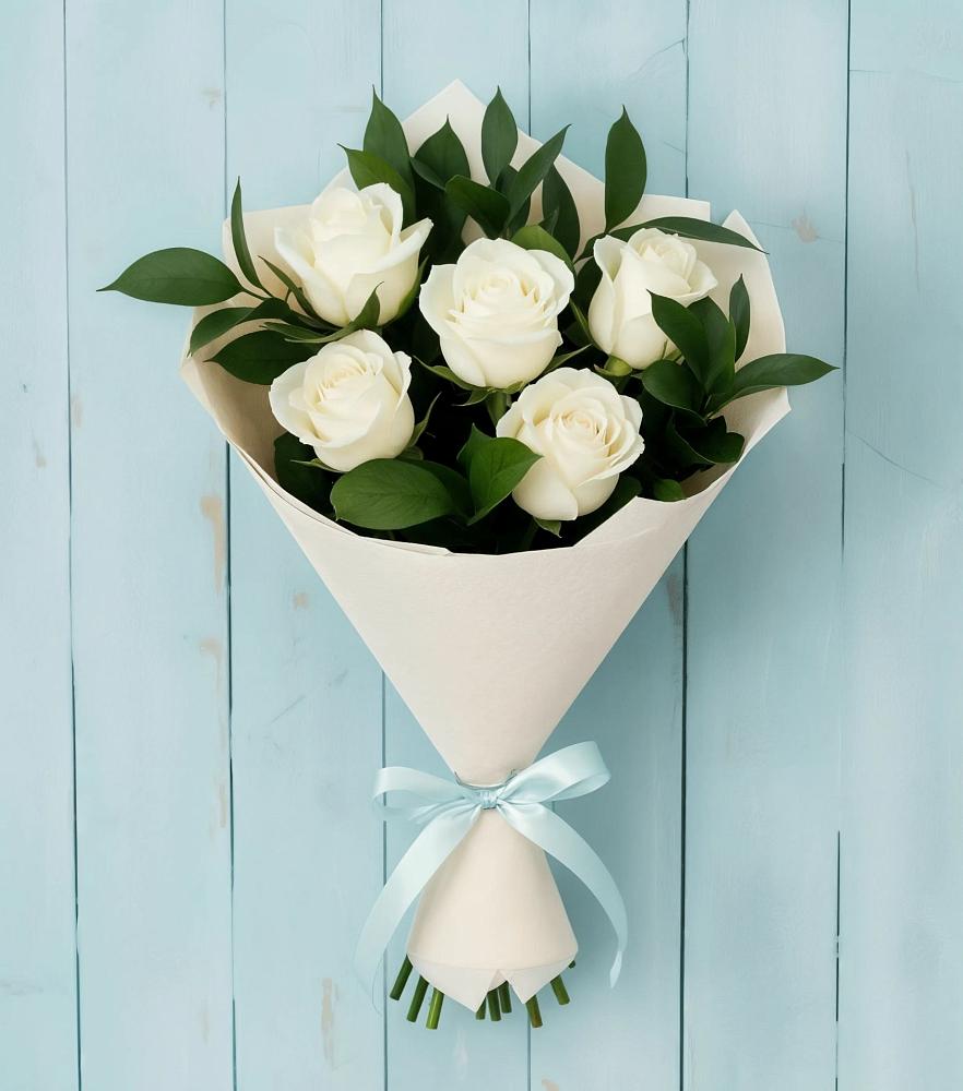 Букет цветов из: Розы в Сынково