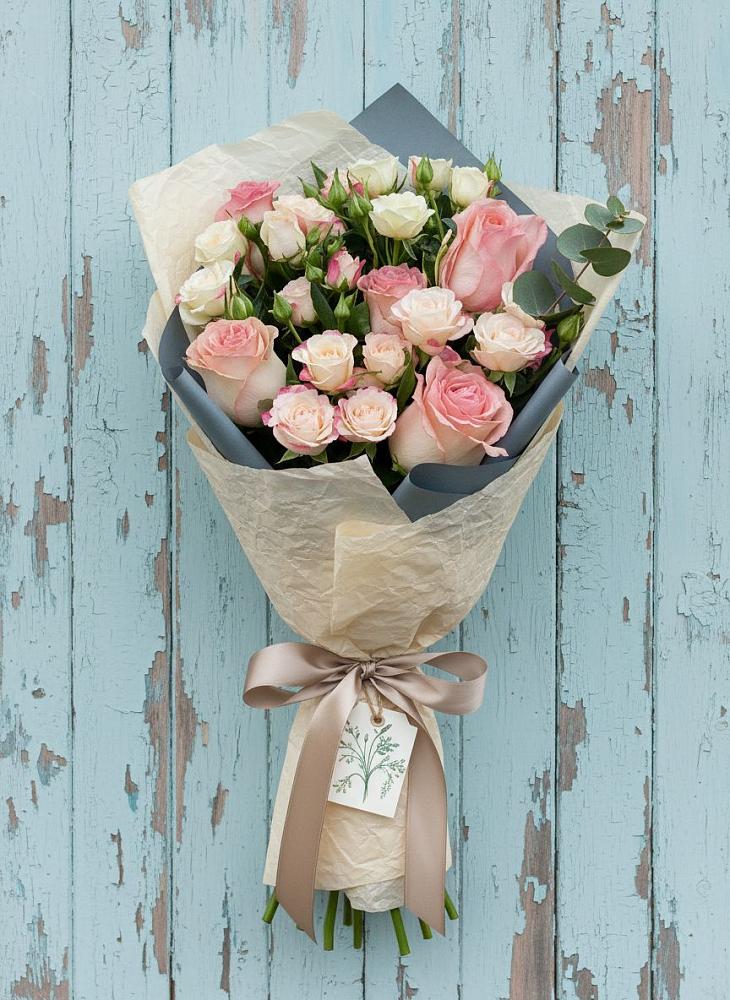 Букет цветов из: Розы в Сынково