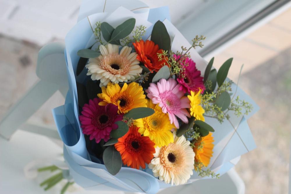 Букет цветов из: Герберы в Сынково