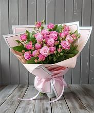 Букет Розовый кустик в Сынково