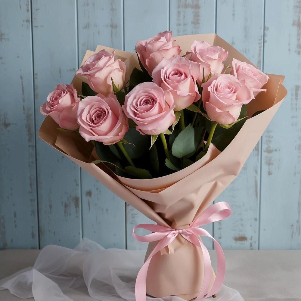 Букет цветов из: Розы в Сынково