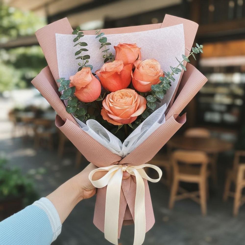 Букет цветов из: Розы в Сынково