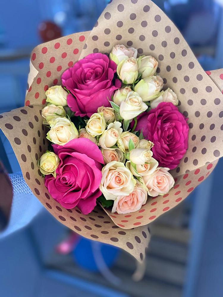 Букет цветов из: Розы в Сынково