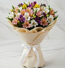 Букет цветов из:  Альстромерии #REPLACE_PRED# Сынково