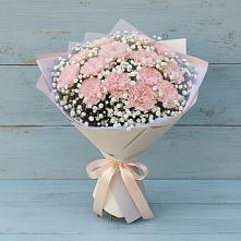 Букет цветов из:  Гвоздики в Сынково