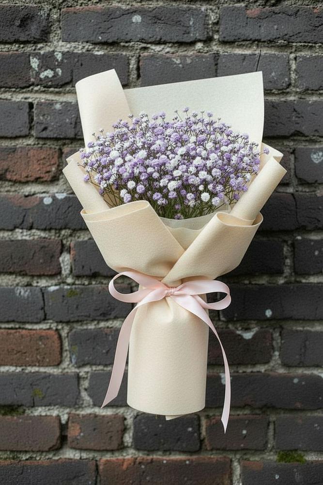 Букет цветов из: Гипсофила в Сынково