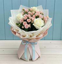 Букет цветов из:  Розы в Сынково