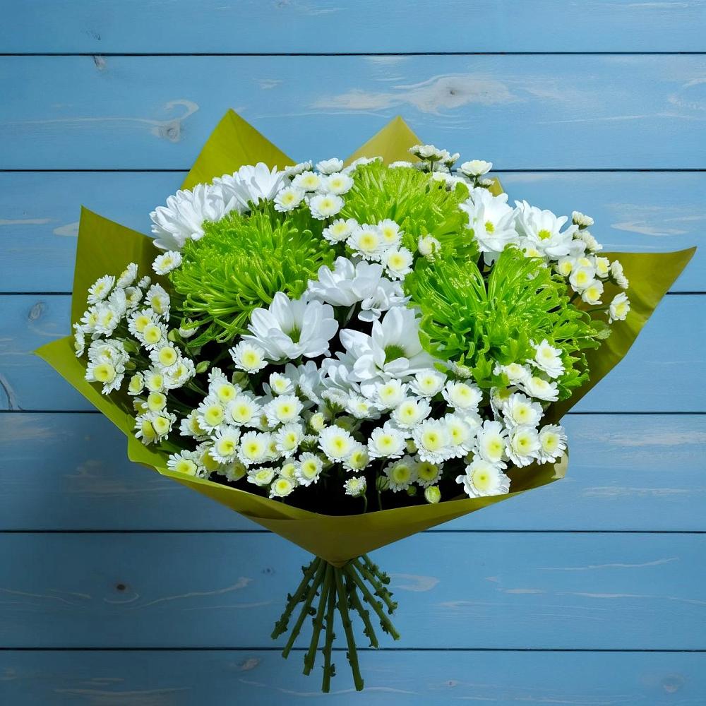 Букет цветов из: Хризантемы в Сынково