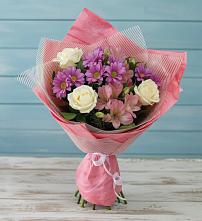 Букет цветов из:  Герберы в Сынково