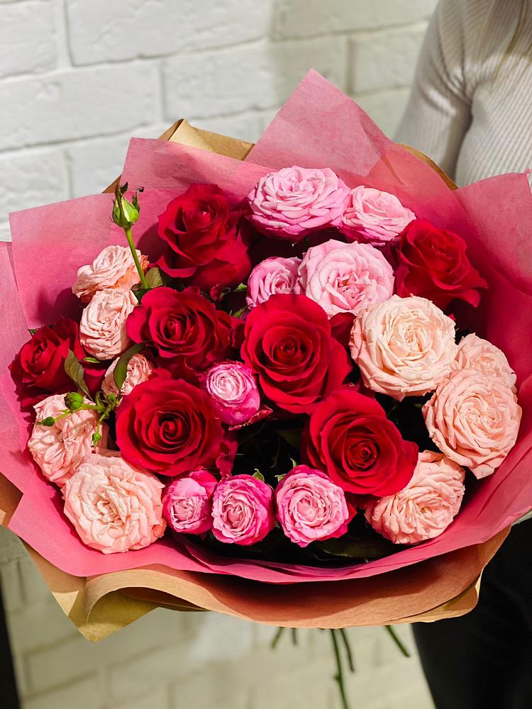 Букет цветов из: Розы в Сынково