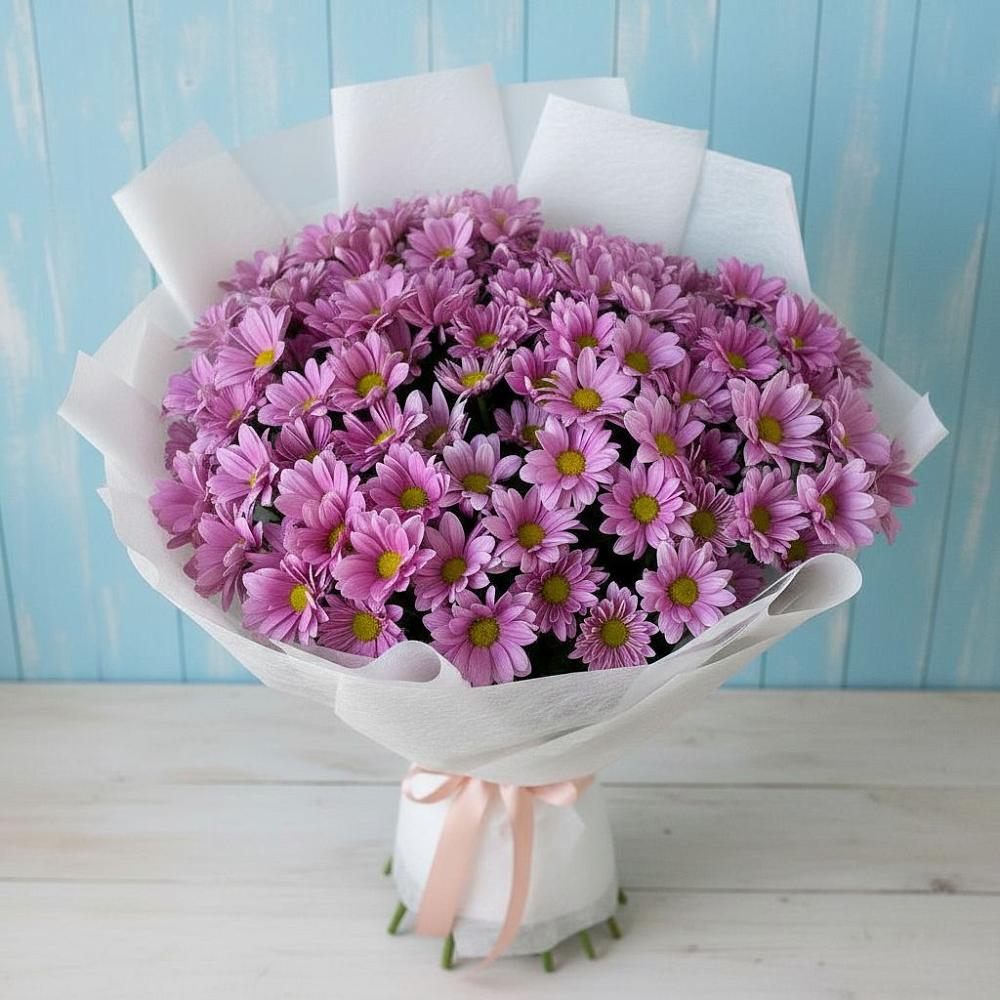 Букет цветов из: Хризантемы в Сынково
