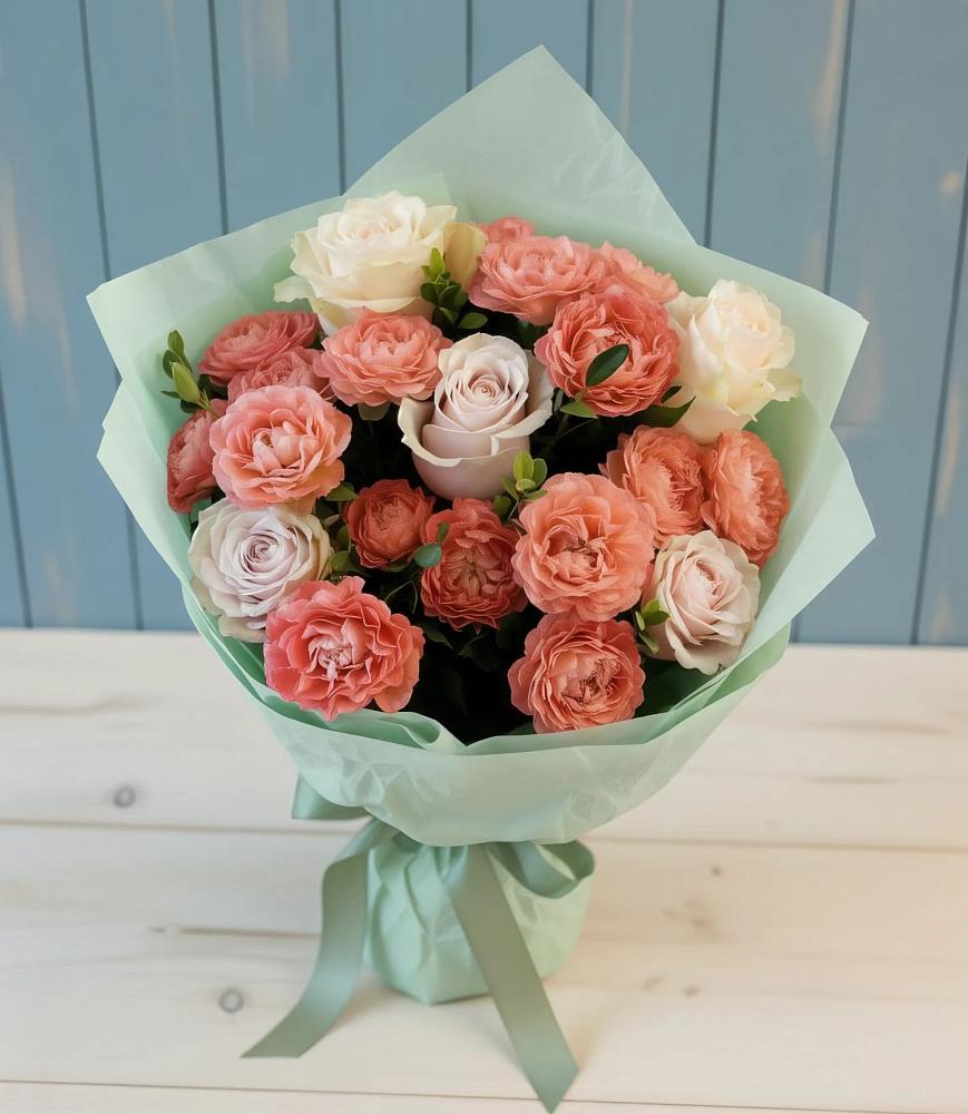 Букет цветов из: Розы в Сынково