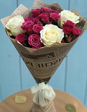 Букет цветов из:  Розы в Сынково
