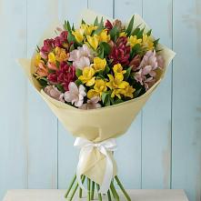 Букет цветов из:  Альстромерии в Сынково