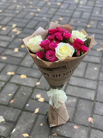 Букет цветов из: Розы в Сынково