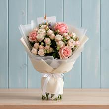 Букет цветов из:  Розы в Сынково