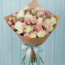Букет цветов из:  Розы в Сынково